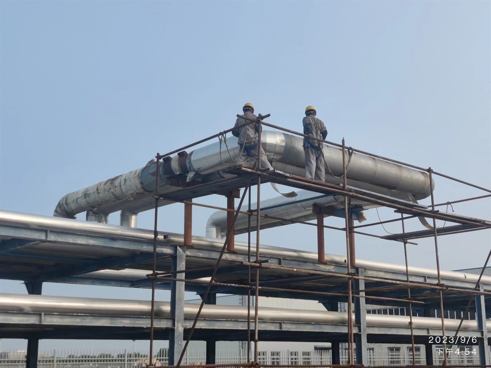 Ceramic Fiber Felt For Pipeline Insulation Project Ceramic Fiber Felt For Pipeline Insulation Project